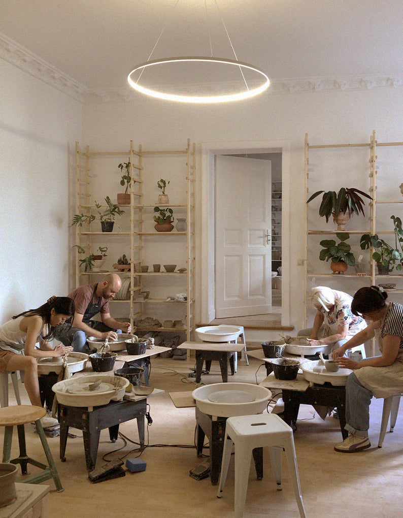 4-Week, Potter's Wheel, Evening Class-Beginner (Töpferscheibe-Workshop für Anfänger, am Abend)