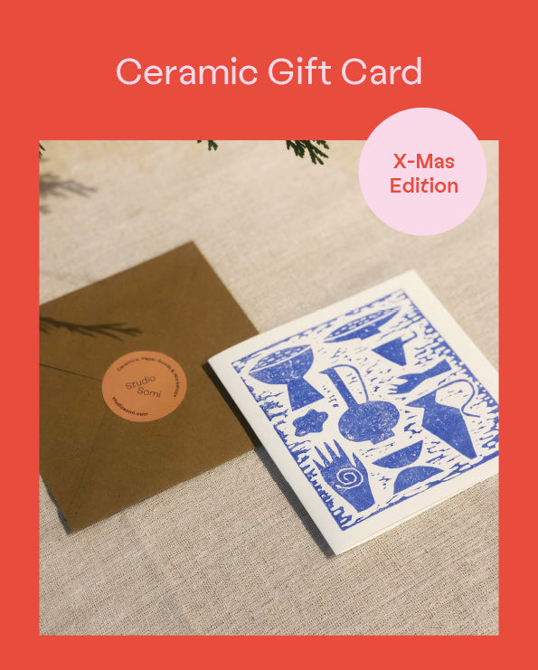 Ceramic Gift Card – Schnupperkurs an der Töpferscheibe (inkl. Karte und Versandkosten!)