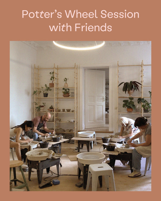 Ceramic Event with Friends-Potter's Wheel
